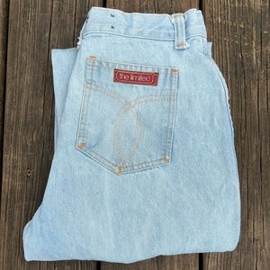 Vintage 1970s The Limited Denim Light wash Jeans